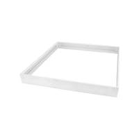 Rammest Til 60x60 Led Panel - Hurtig Samling, Plasthjrner, Skrufri Montering, Hvid Kant - Spectrumled