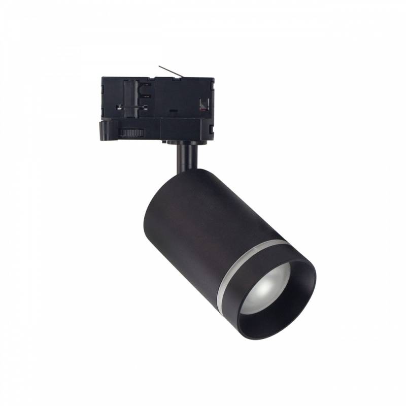 Madara Altro Ring Gu10 - 3-Faset Skinne, 250v, Ip20, 60x101x141mm, Sort - Spectrum