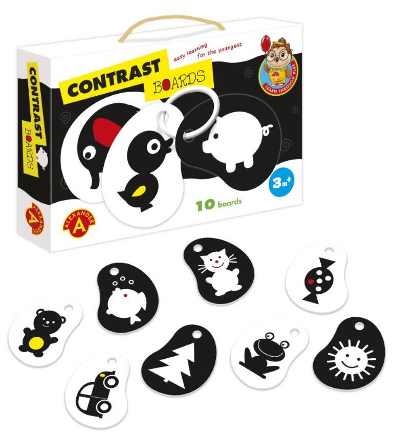 Alexander Contrast Boards Babylegetøj (fra 3 Mdr)