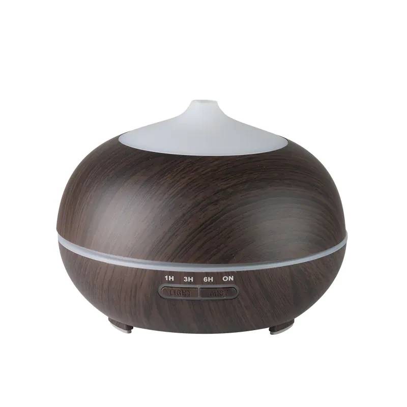 Aroma Diffuser Luftfugter Spa 06 Mørkt Træ 400ml + Timer - Activeshop