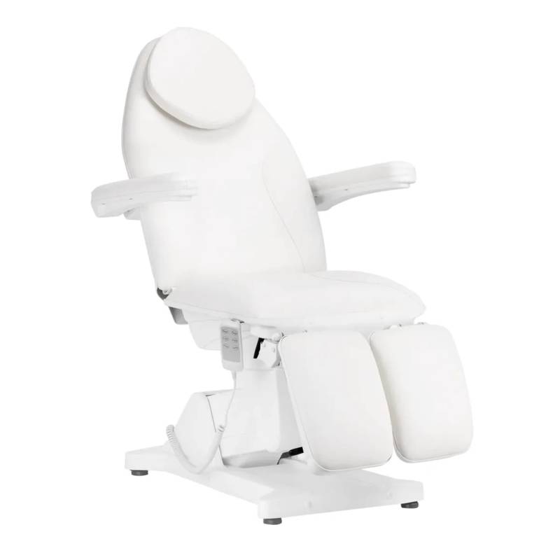 Pedicurestol Fodplejestol Elektrisk Basic 3 Motorer Hvid - Activeshop