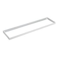 120x30 Led Panelramme - Let Montering, Plasthjrner, Skrufri Design, Hvid Kant - Spectrumled