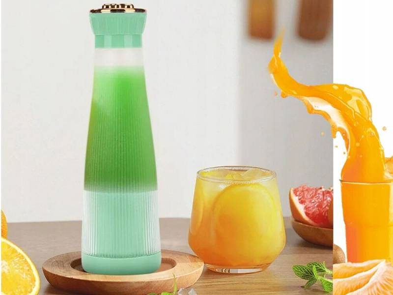 Bærbar Blender Til Perfekt Smoothies - Oplades Via Usb - Dingadget