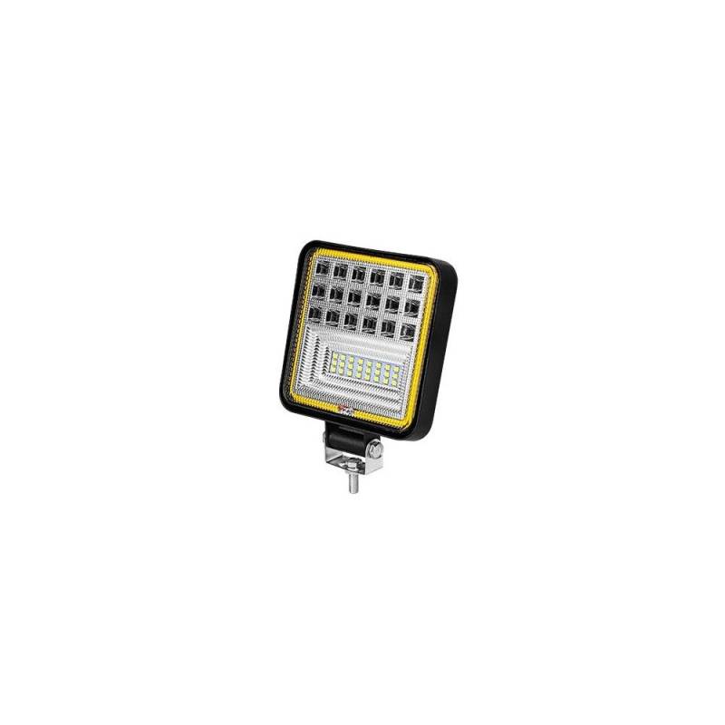 29w Led Arbejdslampe - Bil, Lastbil, Traktor, Trailer, Udrykningskøretøjer, Kold Hvid + Orange, 10-60v, 30 Grader