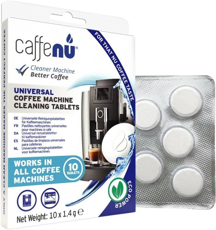 Caffenu - Universal Rengøringstabletter (10 Stk)