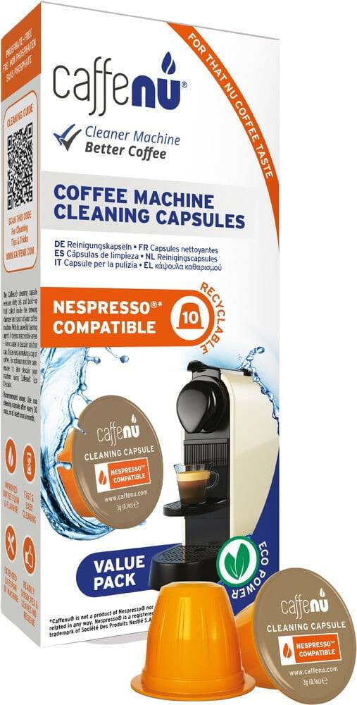 Caffenu - Nespresso Rengøringskapsler Valuepack