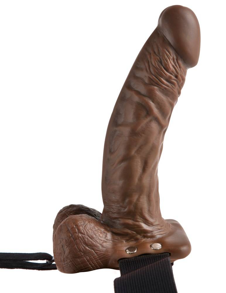 Strap-On â€žhollow Strap-On Med Testikler", Hul - Fetish Fantasy Series