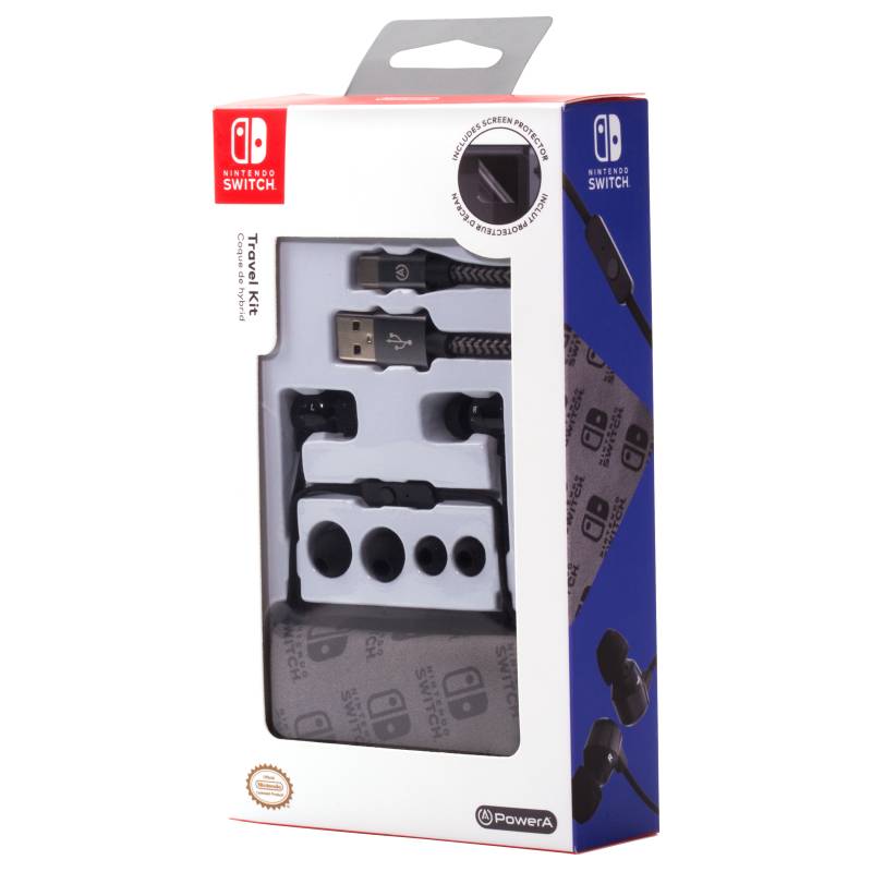 Nintendo Switch Rejse Kit Controller Tilbehør - Geekd.dk - Powera
