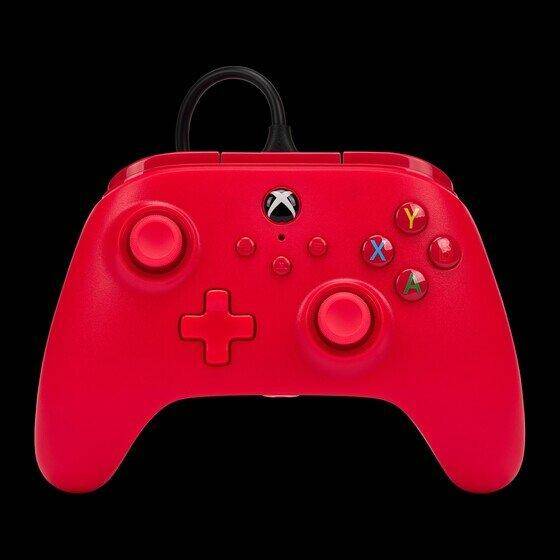 Powera Kablet Controller For Xbox Series X - S - Rød - Geekd.dk