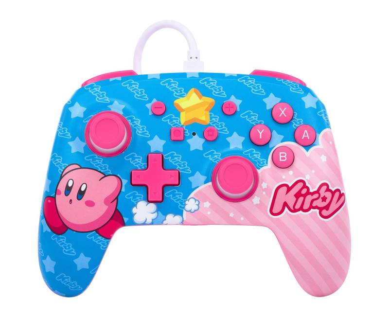 Powera Nsw Enhanced Controller - Kirby /Nintendo Switch - Geekd.dk