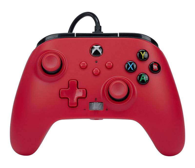 Powera Enhanced Kablet Controller - Xbox Series X/S - Artisan Rød - Geekd.dk