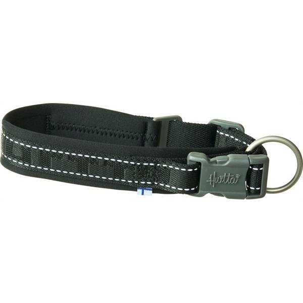 Hurtta Eco Casual Halsbånd, Raven, 45 - 55 Cm