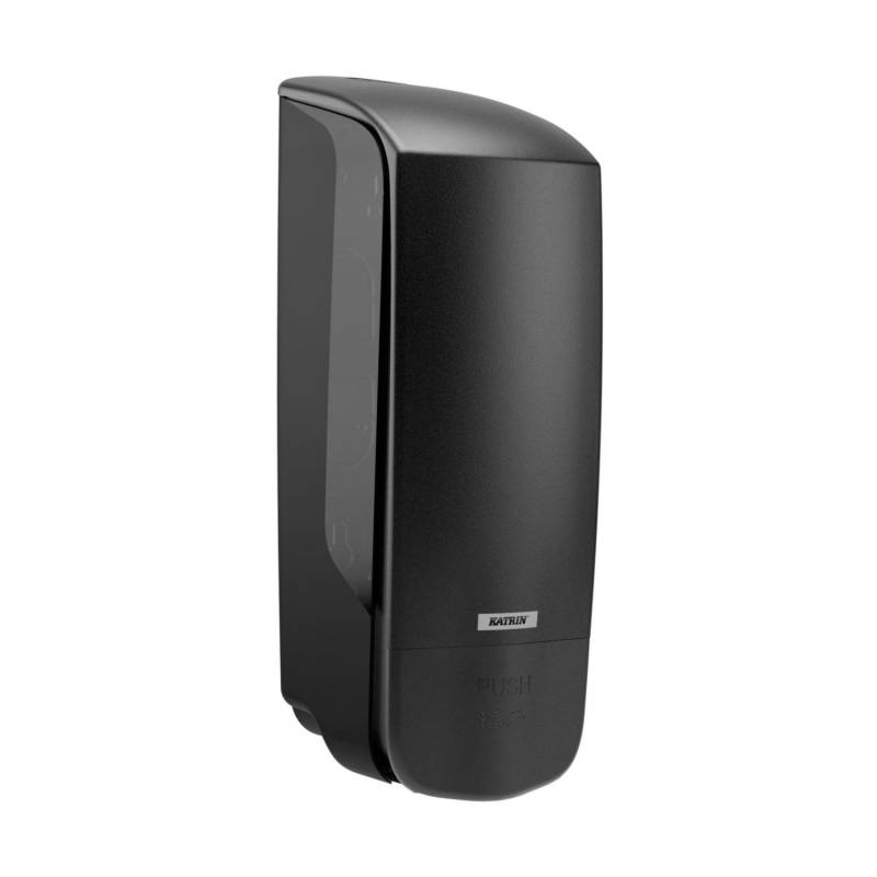 Katrin Soap Dispenser, Til Sæbe Og Håndsprit, Sort, 1000 Ml.