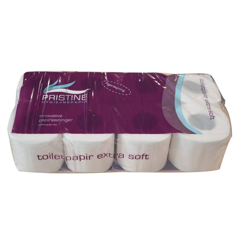 Pristine Extra Soft, Toiletpapir 2-Lag, 33.75 M, 96 Ruller