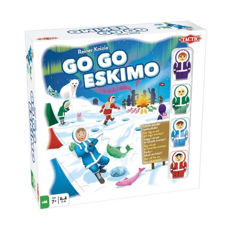 Spil, Go Go Eskimo Brætspil - Fra 7 år+