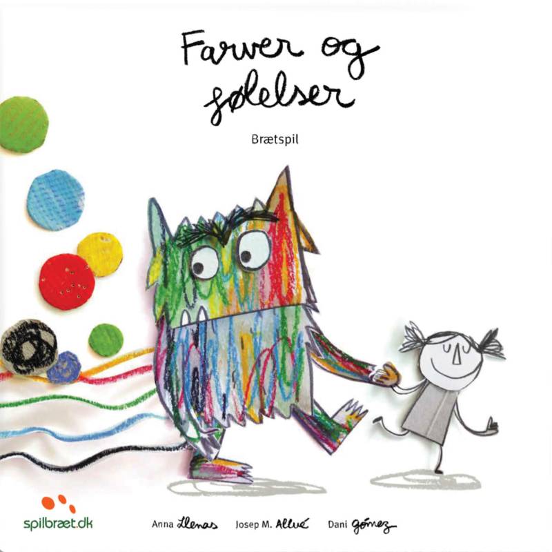 Farver Og Følelser Brætspil - Forlaget Bolden