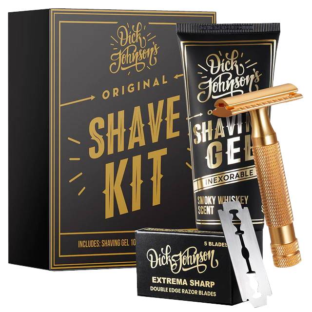 Dick Johnson - Luksus Shaving Kit Til Mænd - Klunkevoks.dk