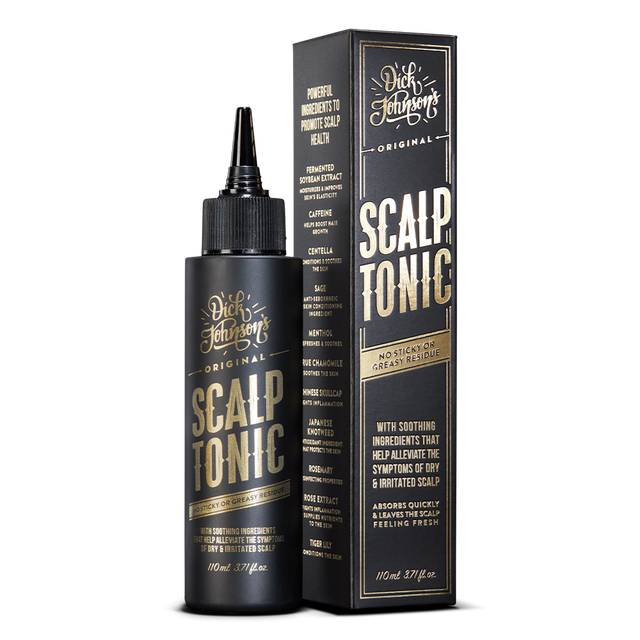 Dick Johnson Scalp Tonic  -  Til Irriteret Hovedbund - Klunkevoks.dk