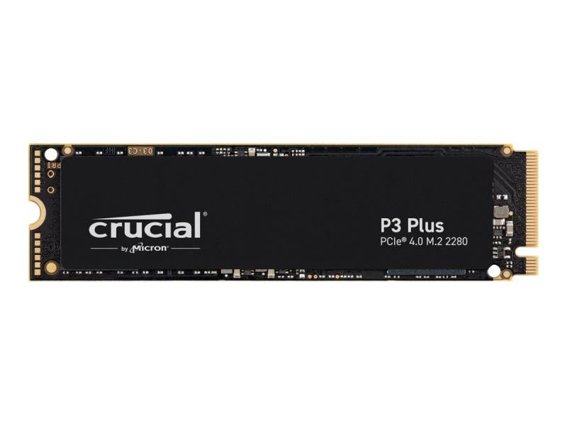 Crucial Solid State-Drev P3 Plus 4tb M.2 Pci Express 4.0 (nvme) Ssd - Geekd.dk