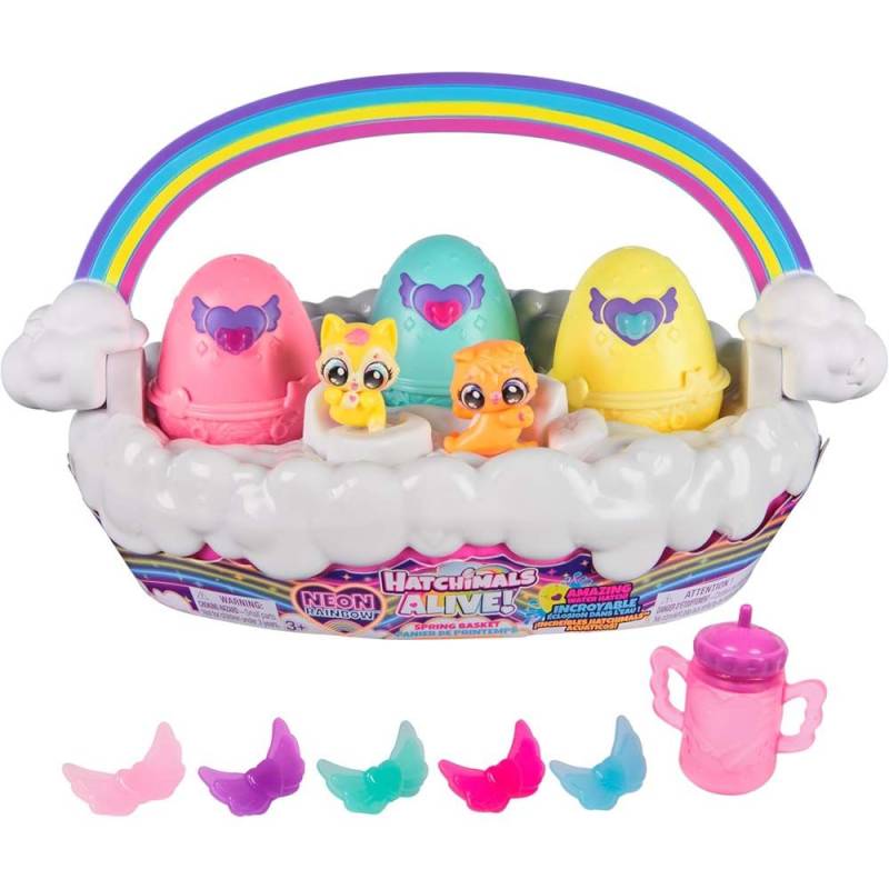 Hatchimals Alive Neon Rainbow Kurv