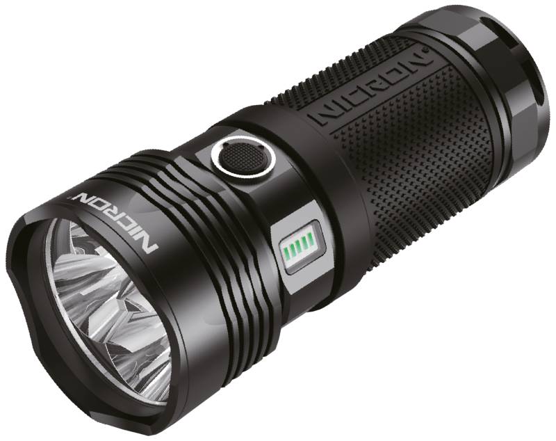 Nicron X-Treme Håndlygte 12.000 Lumen Ip67 Genopl.
