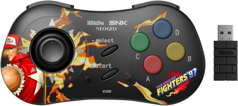 8bitdo Neogeo Trådløs Pad - Terry Bo