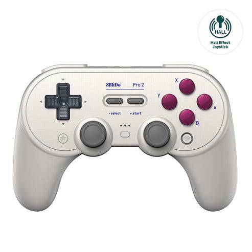 8bitdo Pro 2 Gamepad Hall Ed/G Klassisk