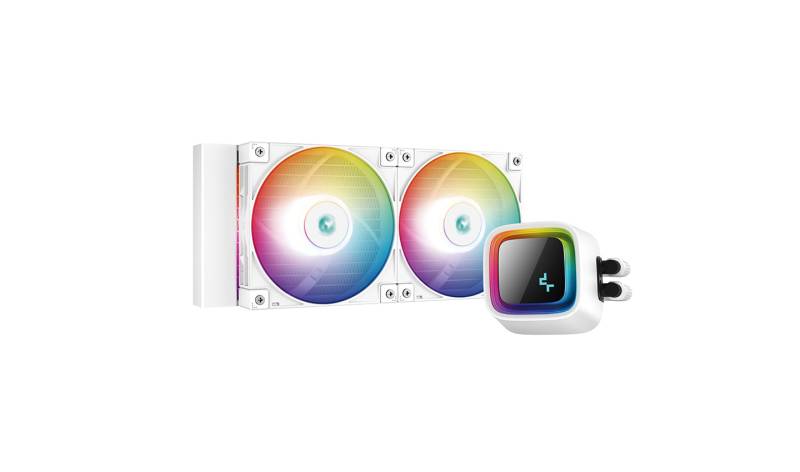 Deepcool Ls520 Wh Processors Flydende Kølesystem 1-Pack Hvid 120 Mm