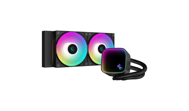 Deepcool Infinity Series Ls520 Se Processors Flydende Kølesystem 1-Pack Sort 120 Mm
