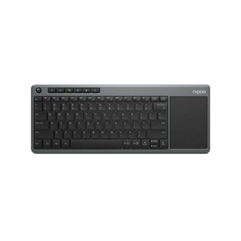 Rapoo K2600 Trådløs Keyboard Nordisk Layout, Grå Tastatur - Stadler