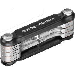 Smallrig 4374 X Film Riot 7-In-1 Folding Wrench Set With Multiple Angle Positioning Black