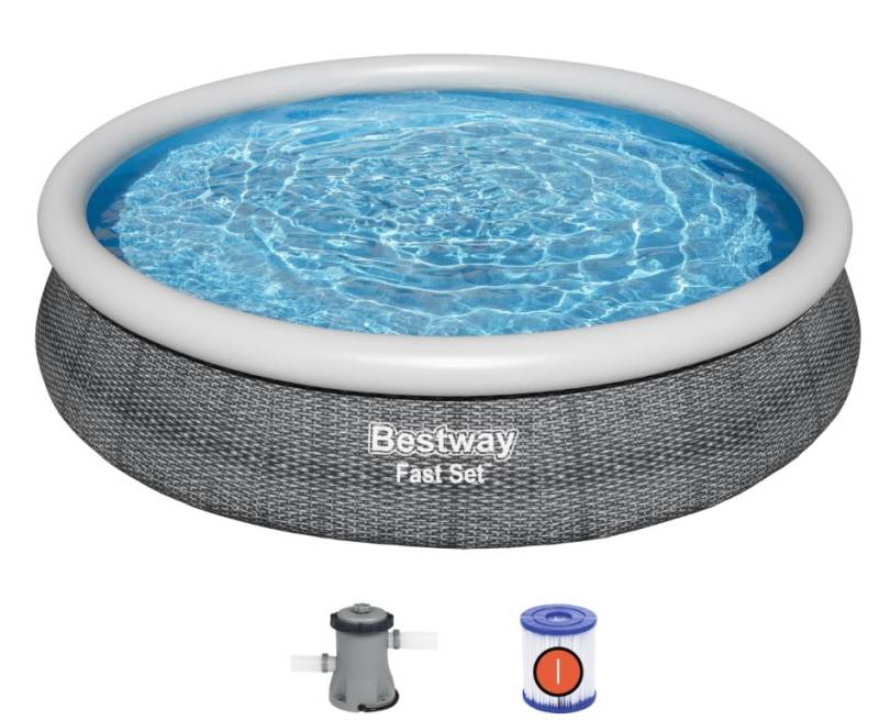 Bestway Fast Set Pool Sæt 366 X  76cm M/Filter Pumpe