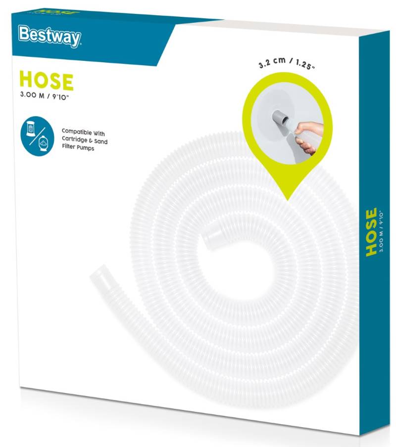 Bestway Flowclear 32mm Slange Til Pool 3m