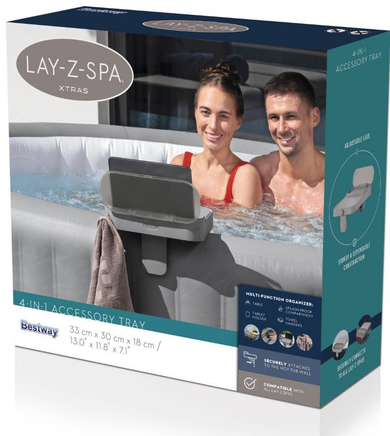 Lay-Z-Spa 4-I-1 Spabad-Tilbehørsbakke - Bestway