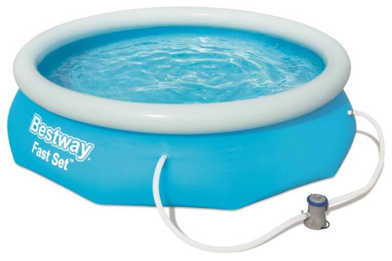 Bestway Fast Set Pool Sæt 305 X 76cm M/Filter Pumpe
