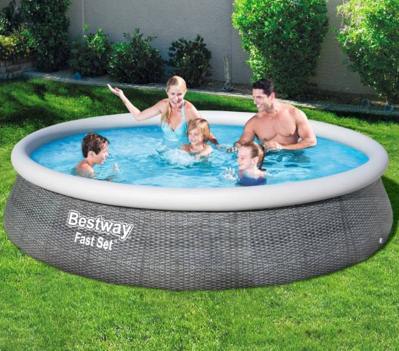 Bestway Fast Set Pool Sæt 396 X 84 Cm M/Pumpe