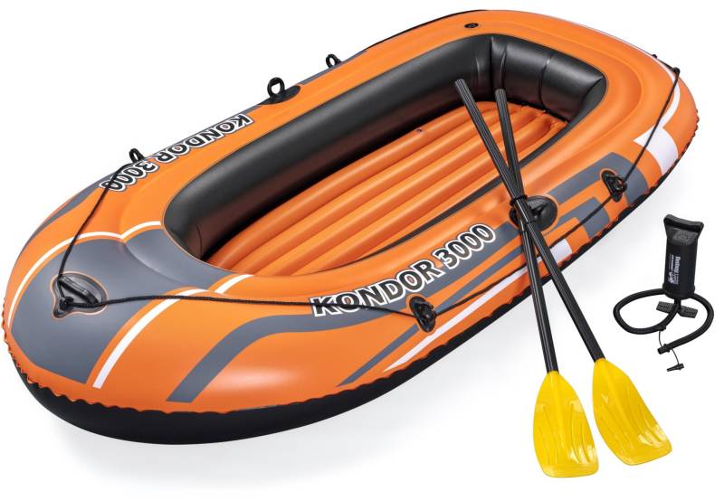 Bestway Hydro Force Kondor 3000 Gummibåd M/årer+pumpe 232 X 115 Cm