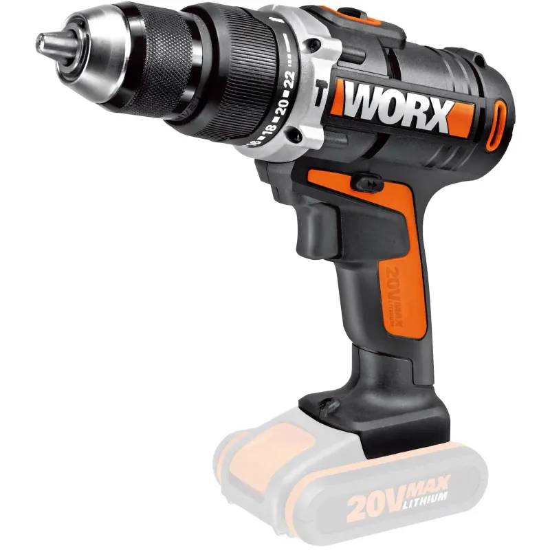 Worx 20v Bore/Skruemask - 50nm Solo