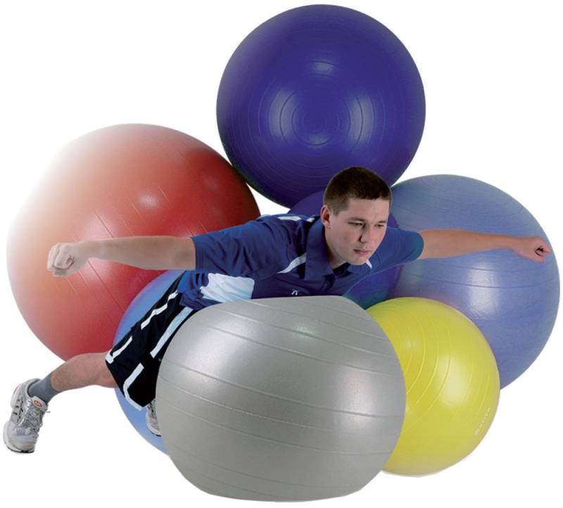 Aserve Abs Gymball Træningsbold 65cm