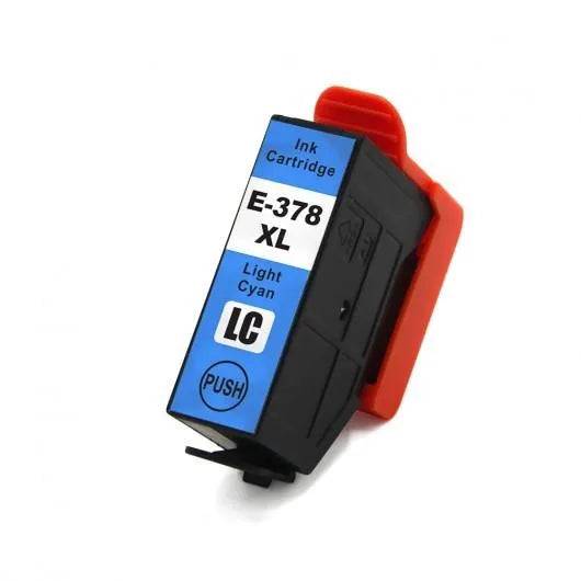 Epson 378xl Lys Cyan Printerpatron 13,2 Ml C13t37954010   Alternativ - Inkpartner Aps