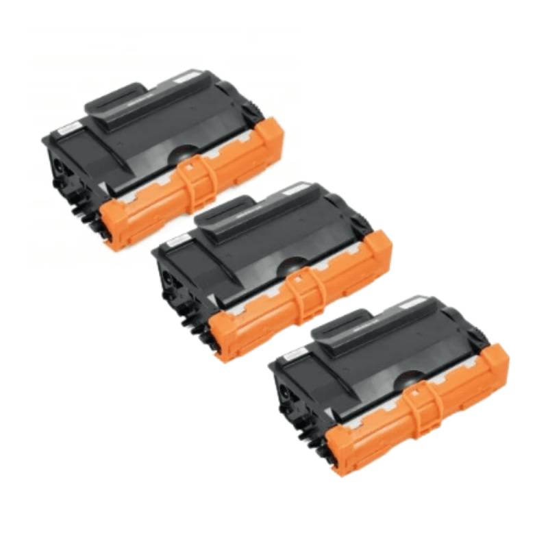 Pakke Sæt Brother Tn3480 Sort Toner 24.000 Sider  Alternativ  3 Stk. - Inkpartner Aps