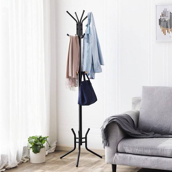 Stumtjener I Sort Metal - Frakke Stativ Til Entre - H 176 - Entremøbler Og Garderobe > Stumtjenere - Daily-Living - Song