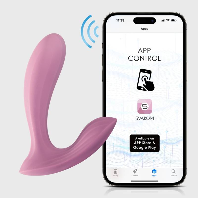Trussevibrator "erica", 11 Vibrationstilstande Via App Eller På Legetøjet - Svakom