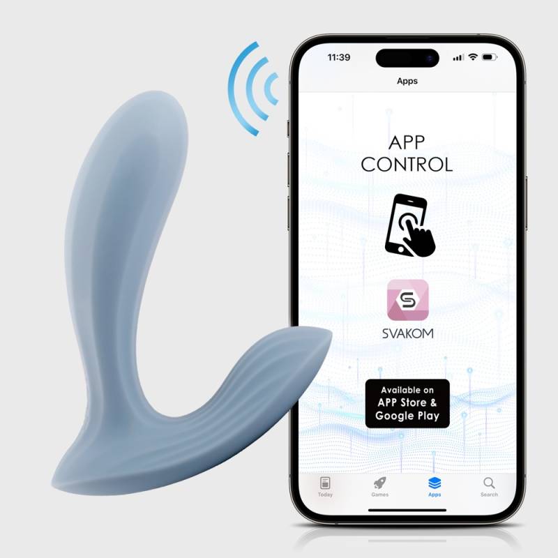 Trussevibrator "erica", 11 Vibrationstilstande Via App Eller På Legetøjet - Svakom