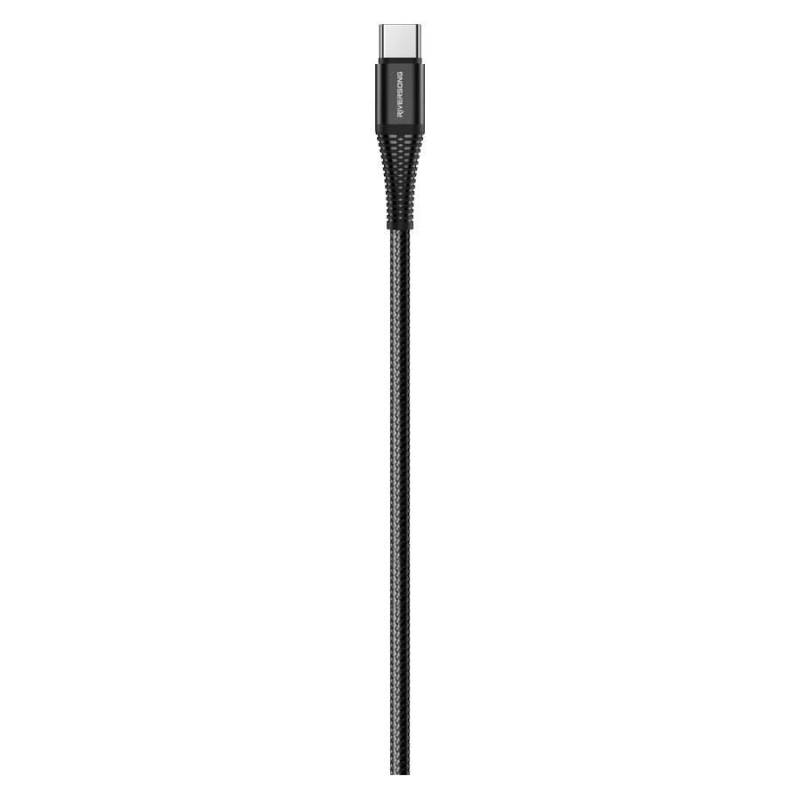 Riversong Alpha S, Usb-A Til Usb-C Flettet Kabel, 1m