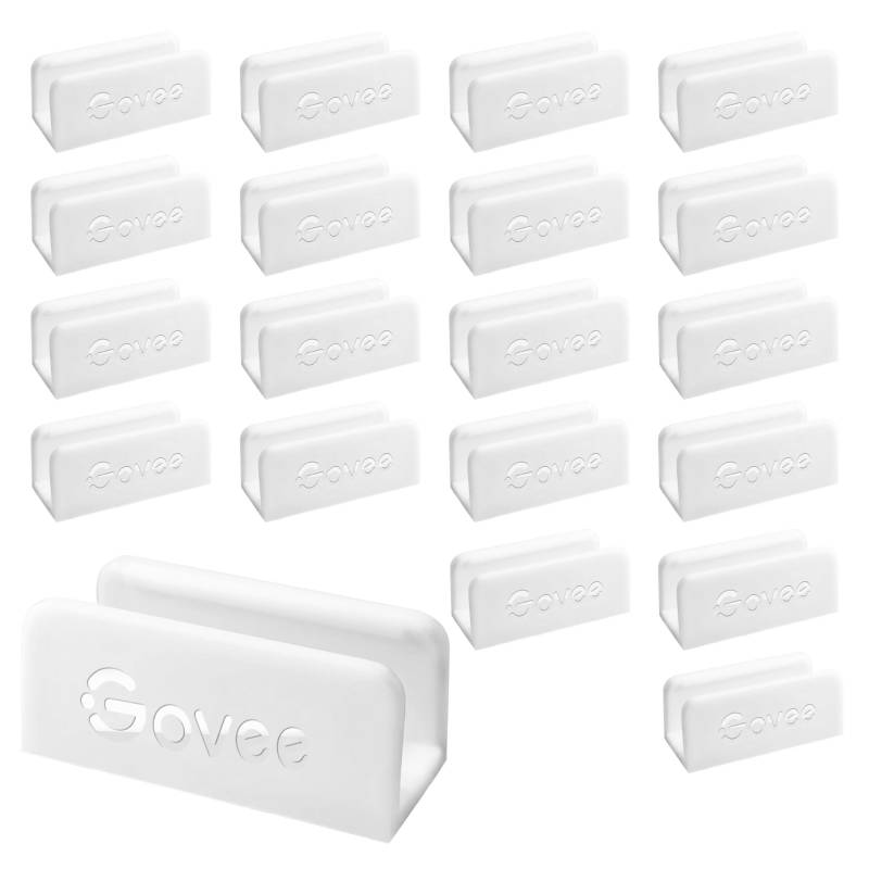 Govee 20x Clips Monteringssæt Til Neon Led Strip H61a1 Profil