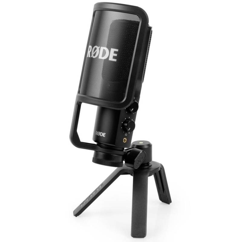 Røde Nt-Usb+ Usb-C Mikrofon Med Bordstativ