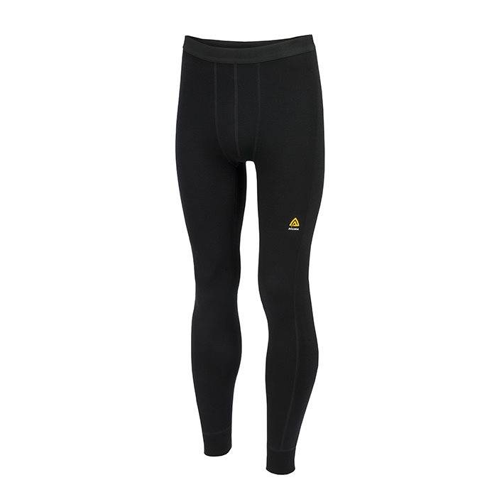 Aclima Warmwool Longs Herre / Mænd, Black-M - Undertøj