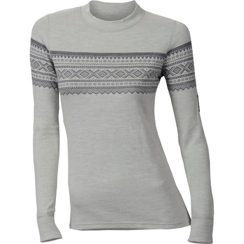 Aclima Designwool Marius Crew Neck Woman, Gråfjell-S - Undertøj