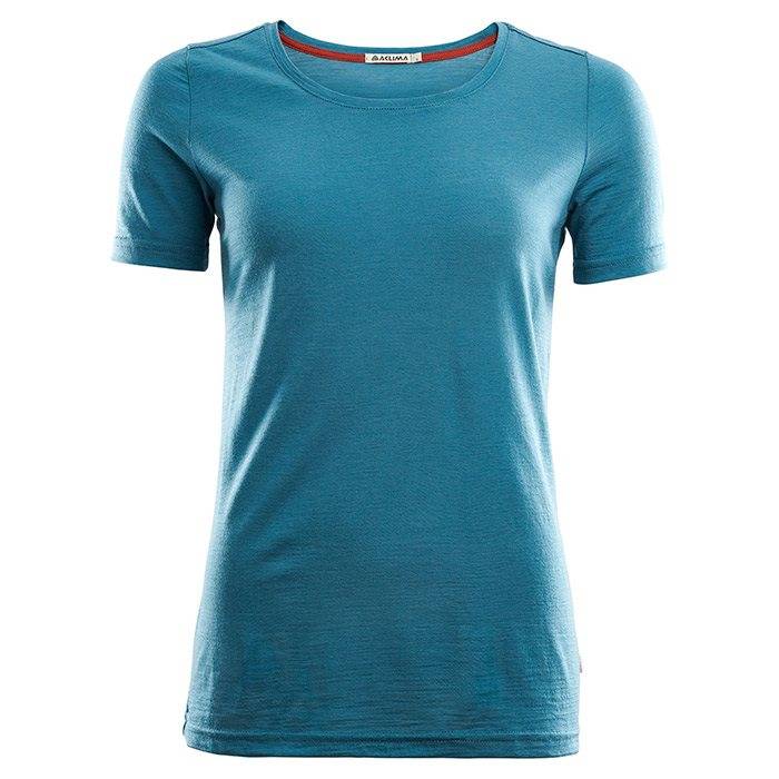 Aclima Lightwool T-Shirt Woman-Tapestry Blue-Xs - T-Shirts
